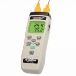 2-Channel Thermocouple Thermometer with Data Logging