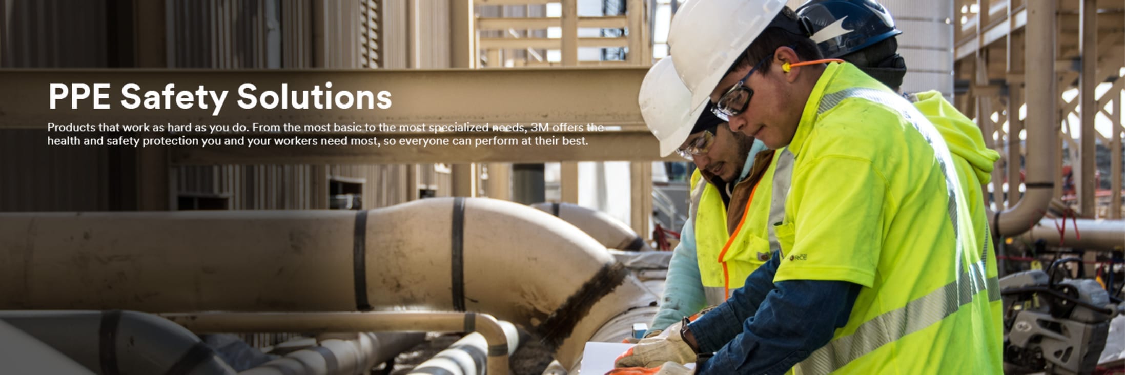 3M™ PPE Safety Solutions Banner