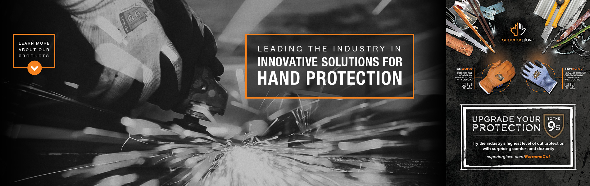 Superior Glove Banner