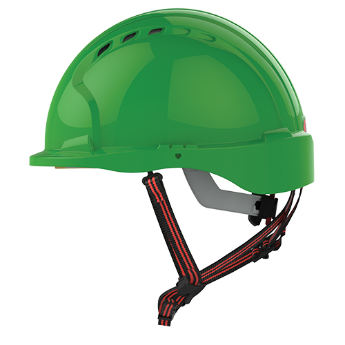 JSP EVO5 Dualswitch Industrial Safety & Climbing Helmet Black Vented Js Aks270 001 100 Disc R - View #12