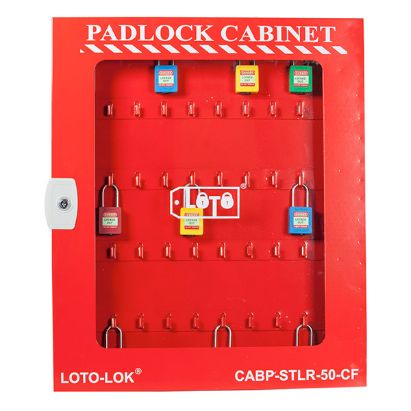Padlock Cabinet Clear Fascia CABP STLR 50 CF