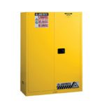 Sure-Grip® EX Classic Safety Cabinets 89-CL Justrite flammable cabinet Yellow 2